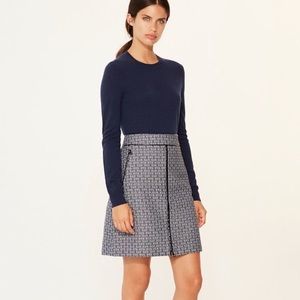 TORY BURCH | Front Zip Cheaumont Skirt